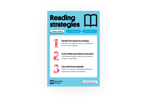 Reading strategies
